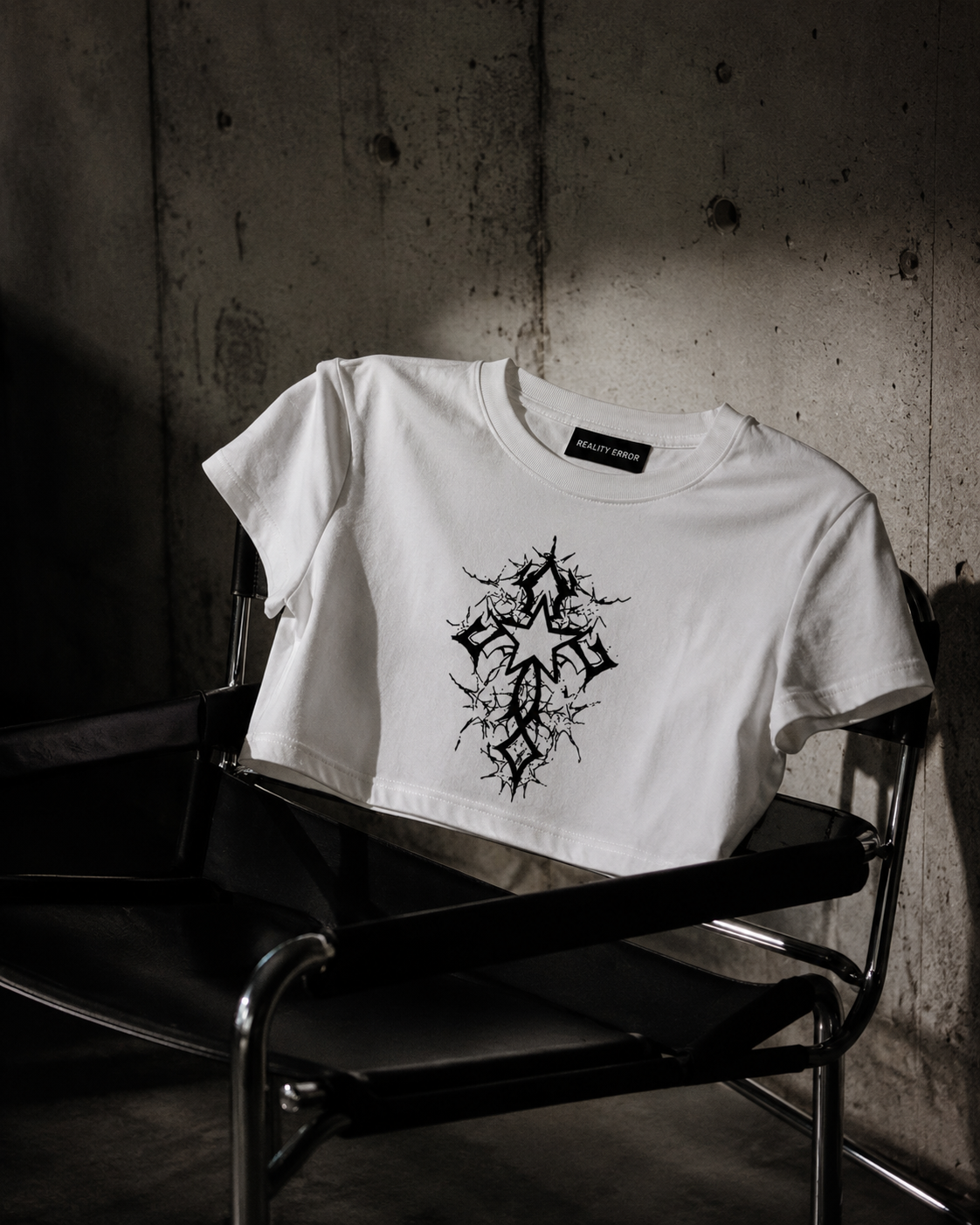 VOID SIGIL – Baby Tee (White)