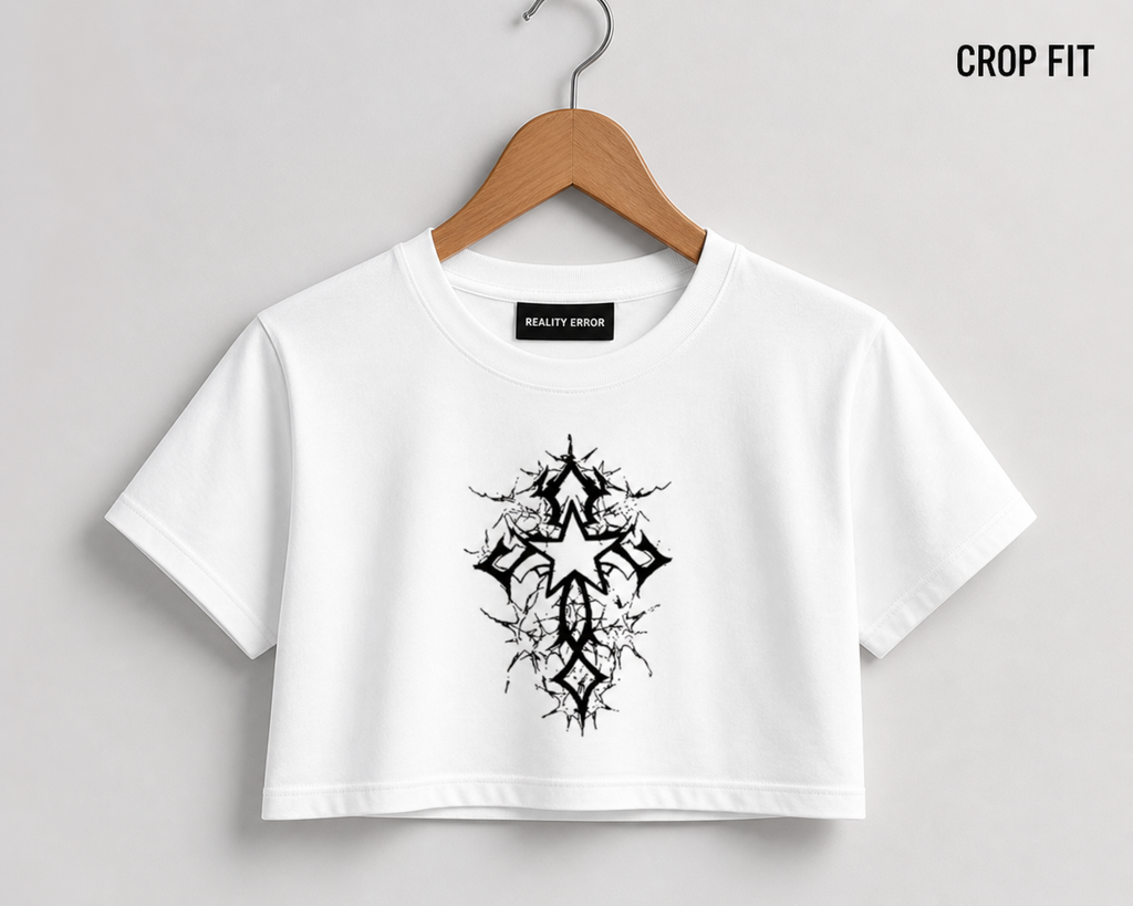 VOID SIGIL – Baby Tee (White)