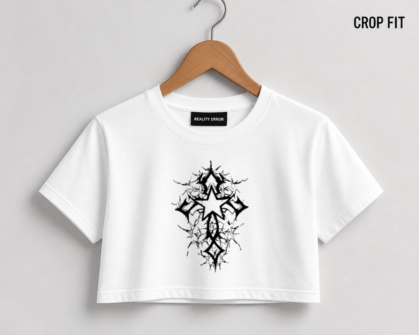 VOID SIGIL – Baby Tee (White)